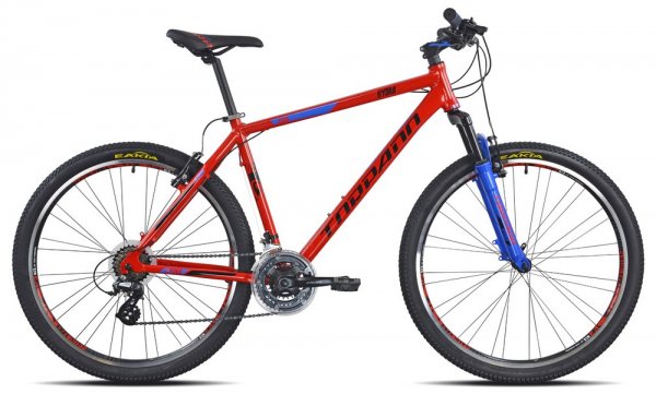 Bicicletta Torpado MTB T790 Hydra Rosso 27.5\" Altus 21V 2022