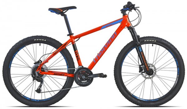 Bicicletta Torpado MTB T770 Saturn Rosso 27.5\" Alivio 24V 2022