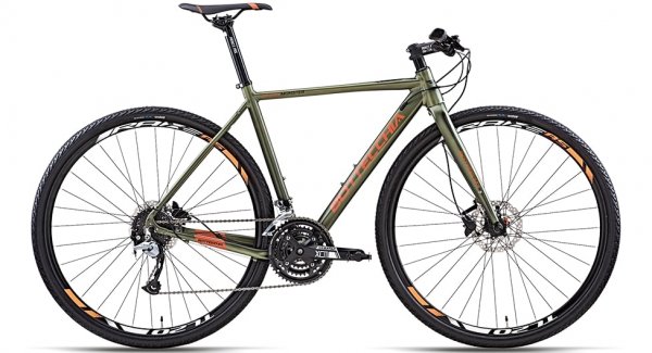 Bicicletta Bottecchia 347 Verde Gravel Cross Disk 27S 2023