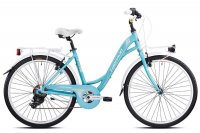 Bicicletta Torpado T461 Freedom Azzurro Lady 26\" 6V 2022