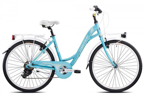 Bicicletta Torpado T461 Freedom Azzurro Lady 26\" 6V 2022