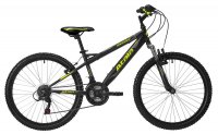 Bicicletta Atala INVADER Nera Boy 24\" 18V 2023