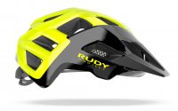 Casco Rudy Project Crossway Nero/Giallo Fluo