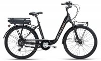 Bicicletta Bottecchia BE11 Nera 26\" Elettrica Donna 6S 2025