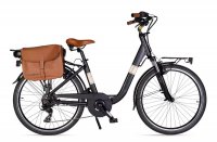 Bicicletta Elettrica Via Veneto Classic Lady 26" 6S Nera 2025