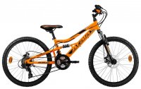 Bicicletta Atala STORM MD Arancio 24\" 21V Full 2023