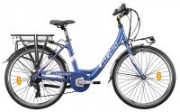 Bicicletta Atala E-RUN 6.1 Lady 360 Blu 26\" 7S 2023