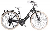 Bicicletta Elettrica Via Veneto Victoria 28 7S Nero 2025