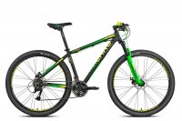 Bicicletta Torpado MTB T730 Icaro Verde 29\" Acera 21V 2022