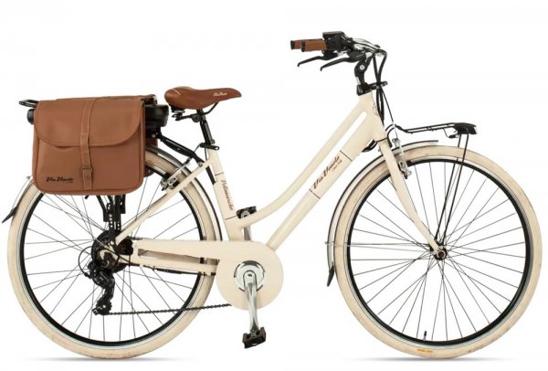 Bicicletta Elettrica Via Veneto Elegance Lady 28\" 6S Beige 2025