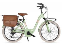 Bicicletta Elettrica Via Veneto Classic 24" Verde 2025