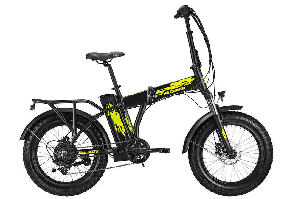 Bicicletta Atala EXTRAFOLDING Nera Pieghevole 7S 2025