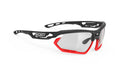 Occhiali Rudy Project Fotonyk Nero Rosso ImpactX Black