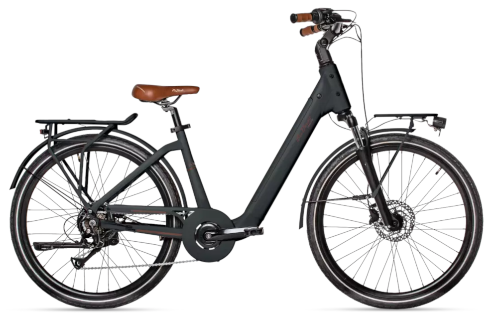 Bicicletta Elettrica Via Veneto Amata 26 Nero