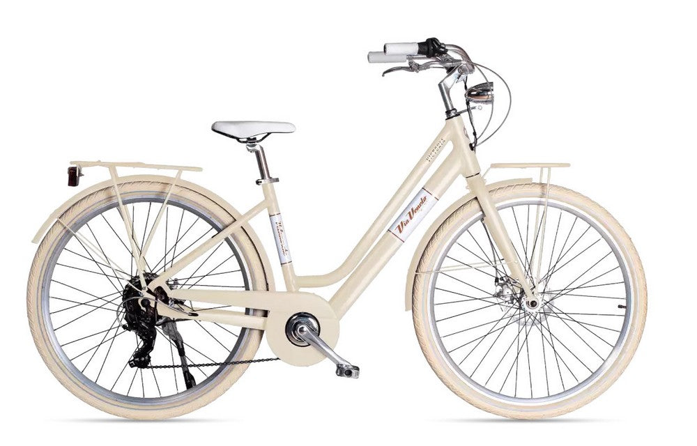 Bicicletta Elettrica Via Veneto Victoria 28 7S Beige Sahara 2026