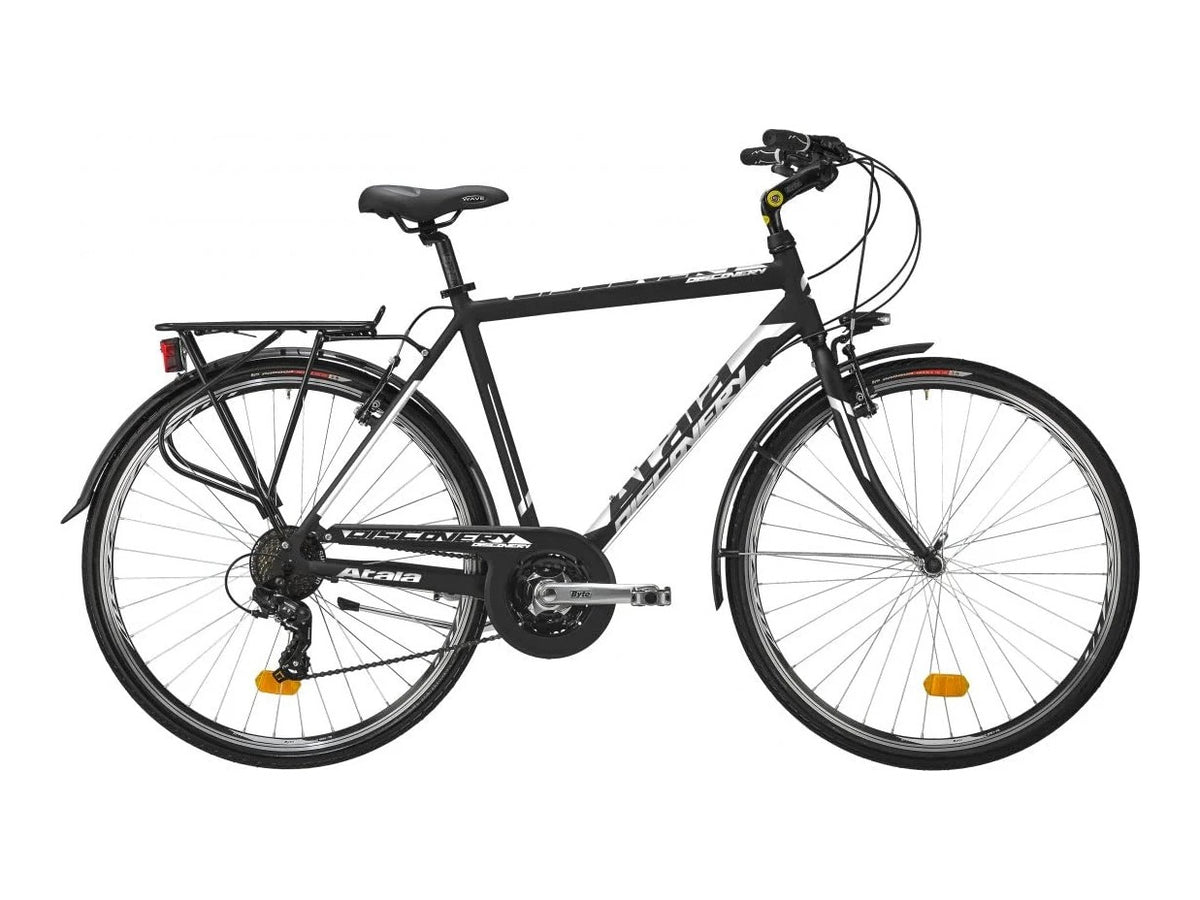 Bicicletta Atala Discovery 21V Revo Man Nero/Bianco opaco