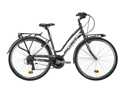 Bicicletta Atala Discovery S 21V Lady Antracite/Bianco opaco