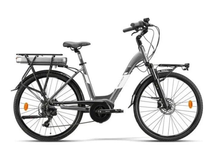 Bicicletta Elettrica Atala E-Run 6.1 Lady 360 Argento/Antracite