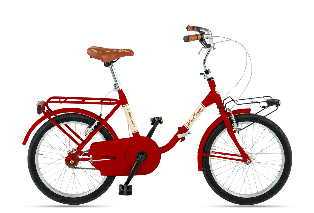Bicicletta Via Veneto 20" Mia Folding 1s - Rosso Giulia