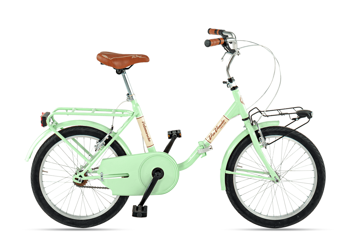 Bicicletta Via Veneto 20" Mia Folding 1s - Verde Giulietta
