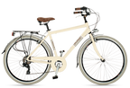 Bicicletta Via Veneto Elegance Man 18s - Beige Cappuccino