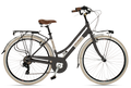 Bicicletta Via Veneto Elegance Lady 18s - Nero Polvere di caffè (opaco)