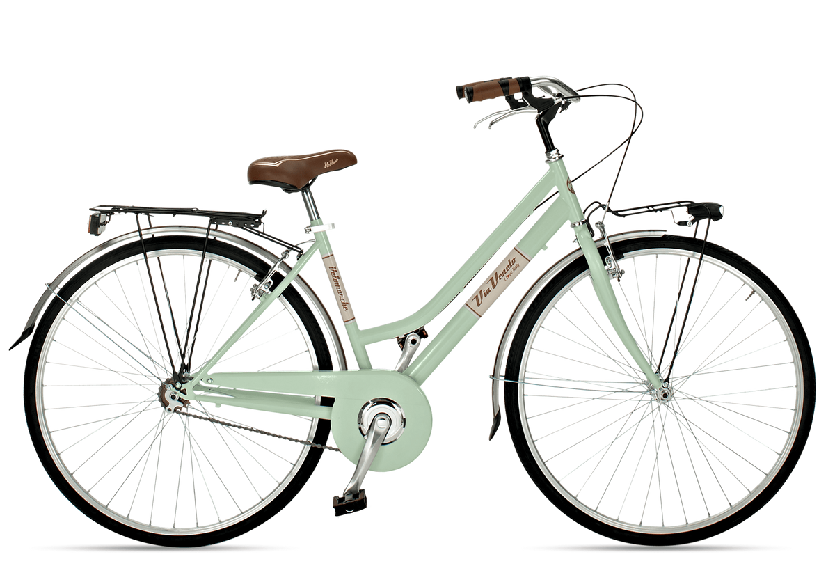 Bicicletta Via Veneto Allure Lady 6s - Verde Giulietta