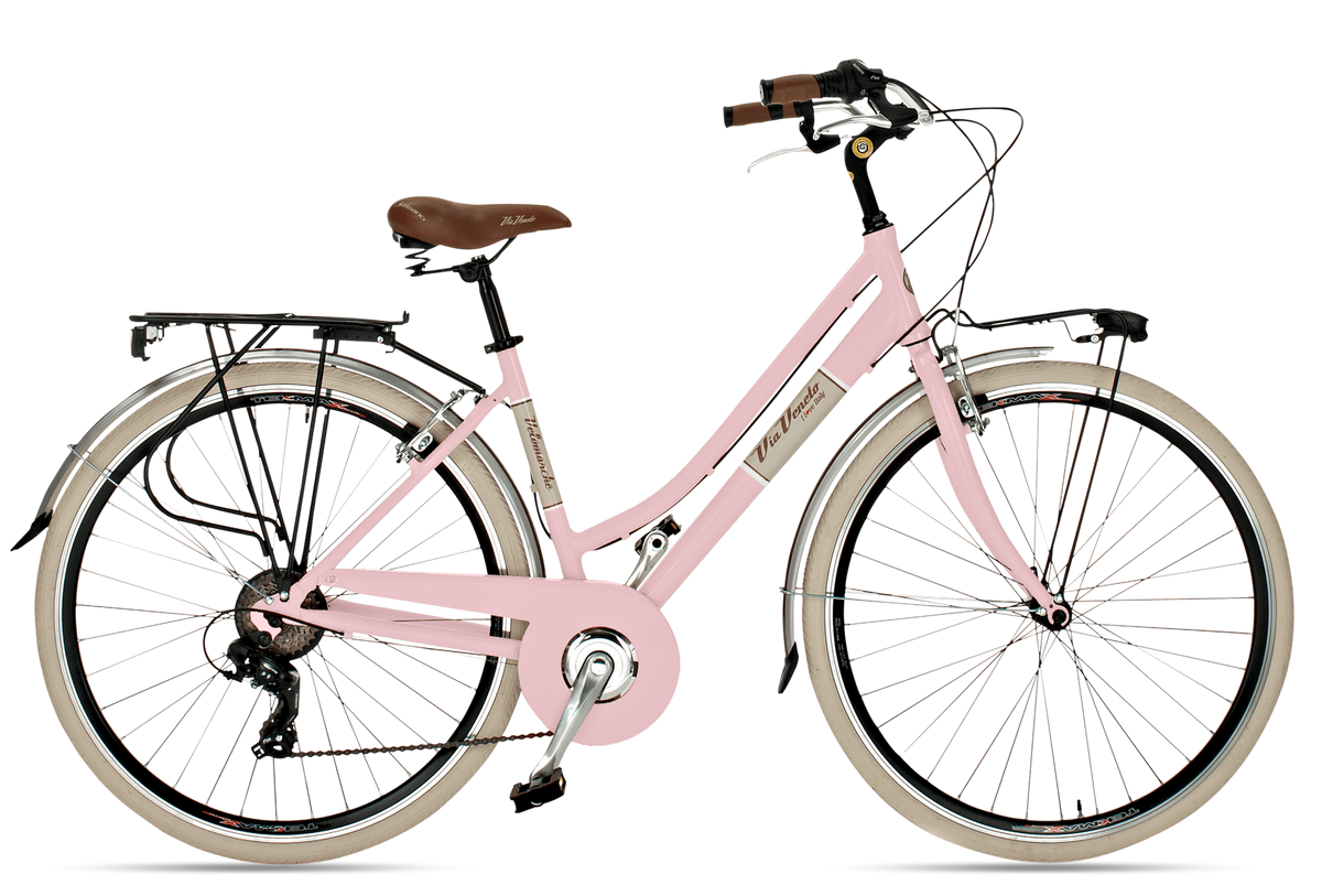 Bicicletta Via Veneto Elegance Lady 6s - Rosa Diva