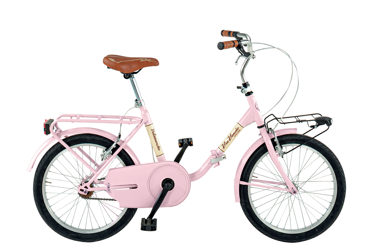 Bicicletta Via Veneto 20" Mia Folding 1s - Rosa Diva